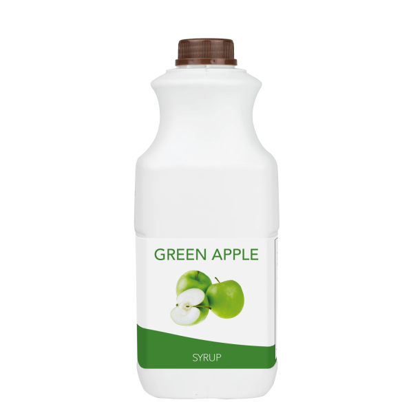 Tea Zone Green Apple Syrup (64oz) Case Of 6