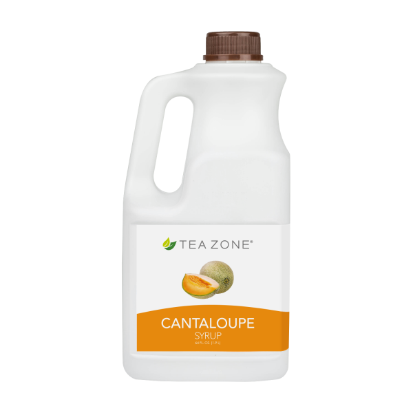 Tea Zone Cantaloupe Syrup (64oz) Case Of 6