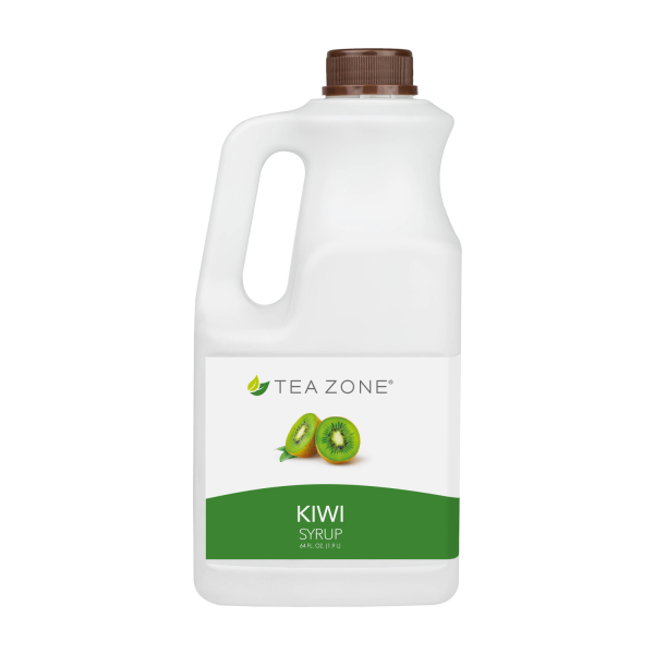 Tea Zone Kiwi Syrup (64oz) Case Of 6