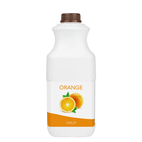 Tea Zone Orange Syrup (64oz) Case Of 6