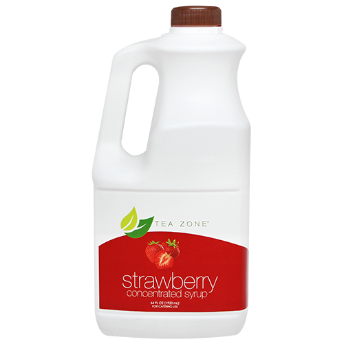 Tea Zone Strawberry Syrup (64oz) Case Of 6