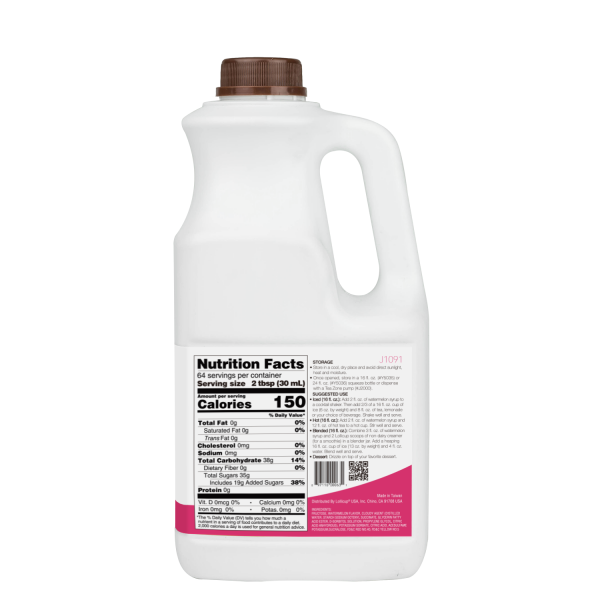 Tea Zone Watermelon Syrup (64oz) Case Of 6