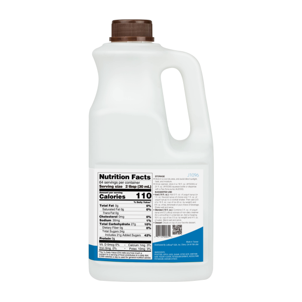 Tea Zone Yogurt Syrup (64oz) Case Of 6