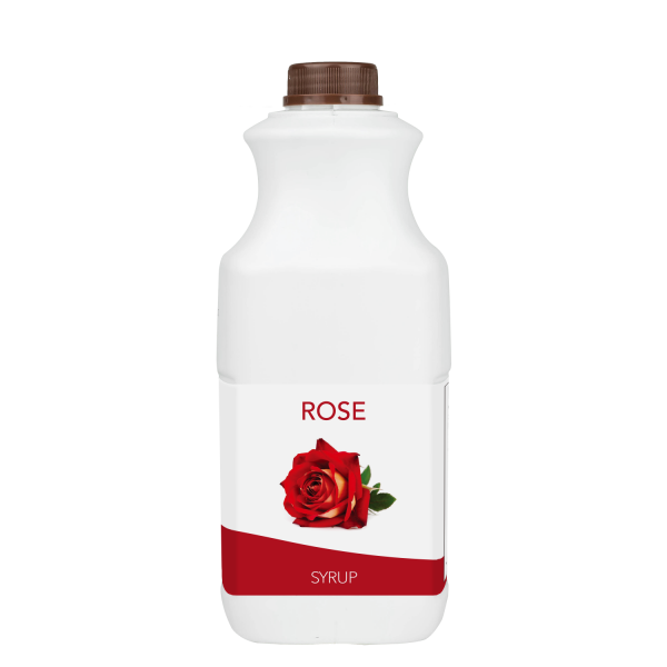 Tea Zone Rose Syrup (64oz) Case Of 6