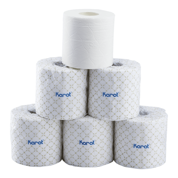Karat Standard 2-ply Toilet Paper Rolls - 48 ct