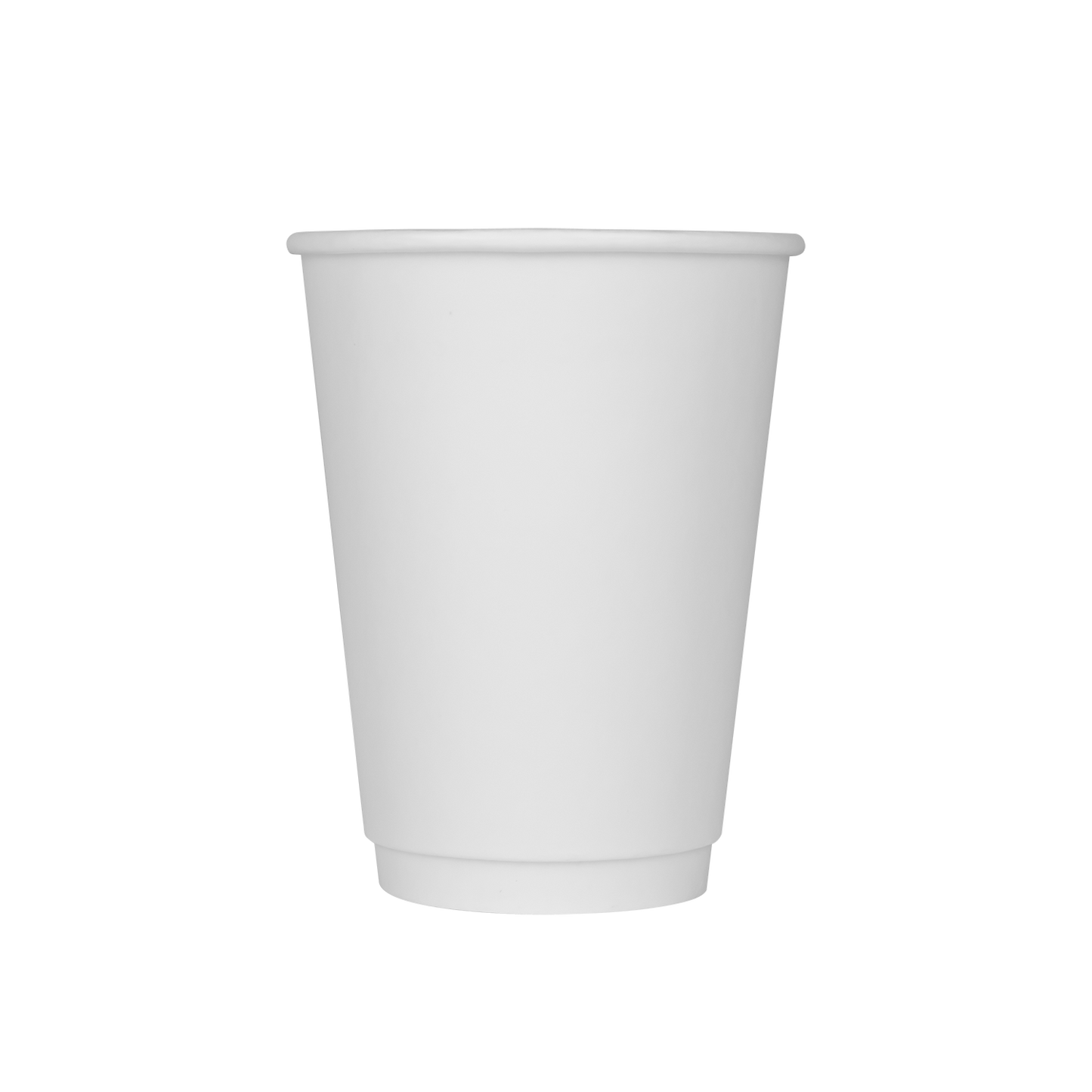 Karat 12oz Insulated Paper Hot Cups - White (90mm) - 500 ct