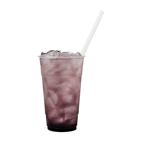 Karat Earth 10.25" Giant Paper Straw (7mm) Wrapped - White (1,200 ct)