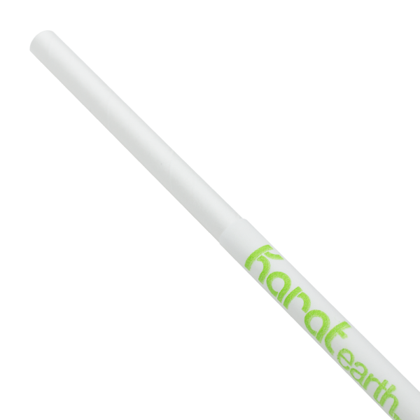 Karat Earth 10.25" Jumbo Paper Straw (5mm) Wrapped - White (1,200 ct)