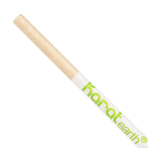 Karat Earth 7.75" Paper Jumbo Straw, Paper Wrapped - Kraft (2,000 ct)