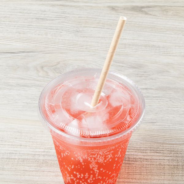 Karat Earth 7.75" Paper Jumbo Straw, Paper Wrapped - Kraft (2,000 ct)