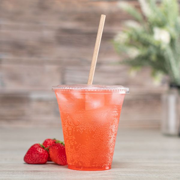 Karat Earth 7.75" Paper Jumbo Straw, Paper Wrapped - Kraft (2,000 ct)