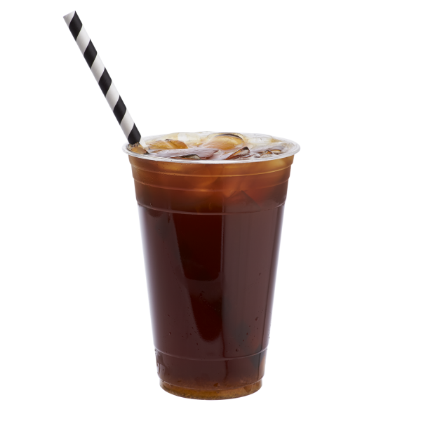 Karat Earth 9" Giant Paper Straw Wrapped - Black/White (1,200 ct)