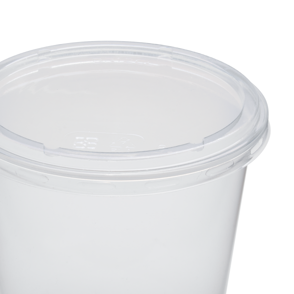 Karat Earth Lid for 8-32 oz. PLA Deli Container - 500 ct