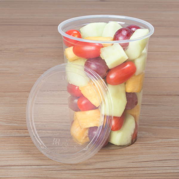 Karat Earth Lid for 8-32 oz. PLA Deli Container - 500 ct