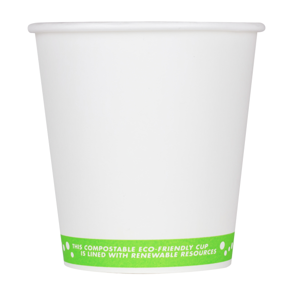 Karat Earth 10oz Eco-Friendly Paper Hot Cups - One Cup, One Earth (90mm) - 1,000 ct, KE-K510