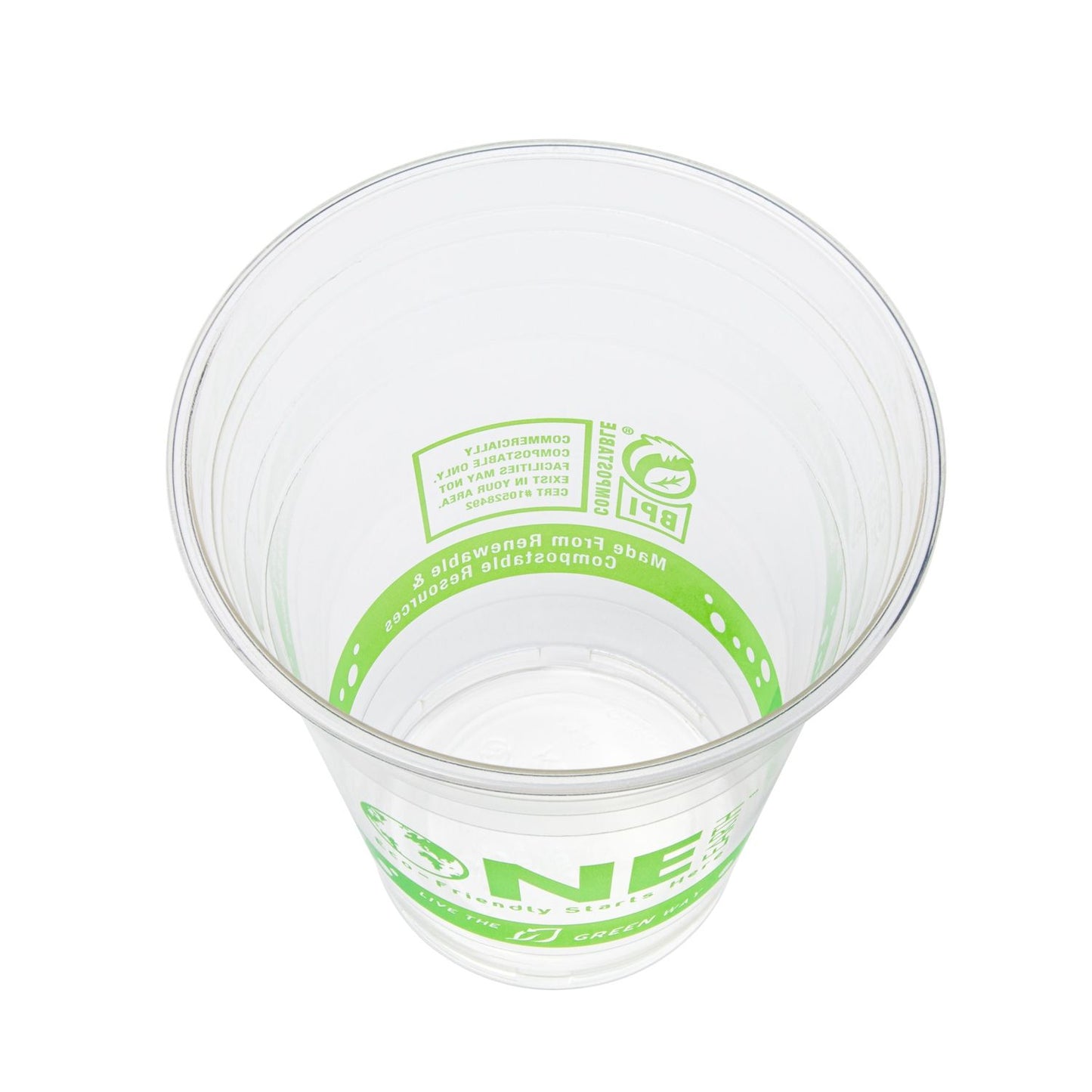 Karat Earth 12oz PLA Eco-Friendly Cups - Generic (98mm) - 1,000 ct