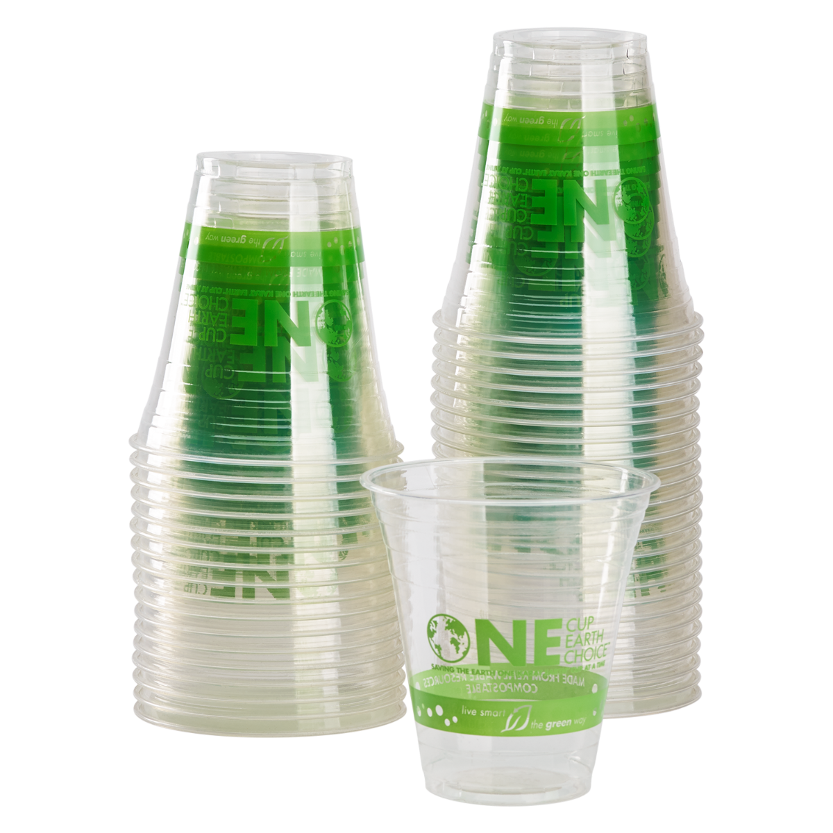 Karat Earth 12oz PLA Eco-Friendly Cups - Generic (98mm) - 1,000 ct