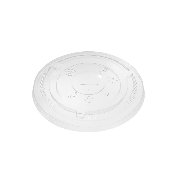 Karat Earth 12-24oz PLA Eco-Friendly Flat Lids (98mm) - 1,000 ct