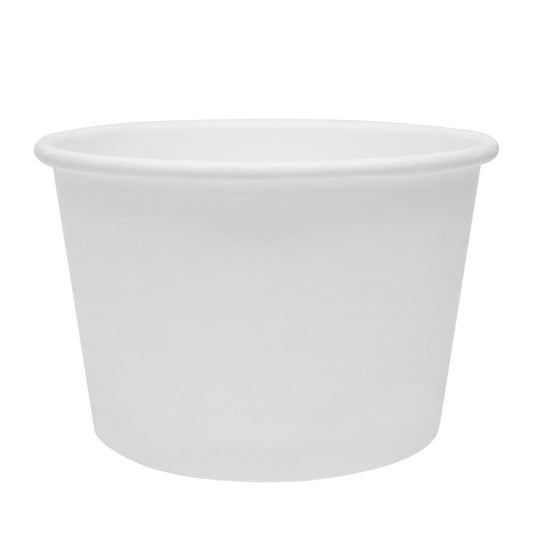 Karat Earth 16oz Eco-Friendly Paper Food Containers - White (114.6mm) - 500 ct