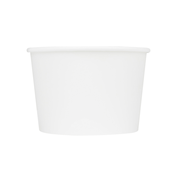 Karat Earth 16oz Eco-Friendly Paper Food Containers - White (114.6mm) - 500 ct
