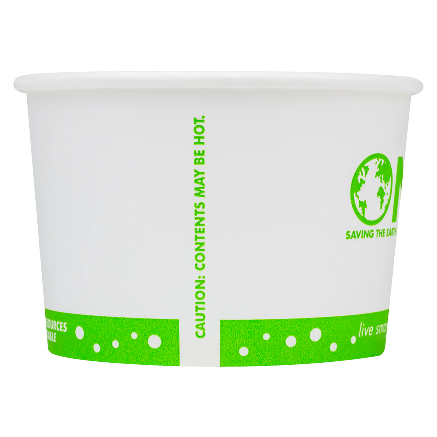 Karat Earth 8oz Eco-Friendly Paper Food Containers - Generic (90.8mm) - 1,000 ct