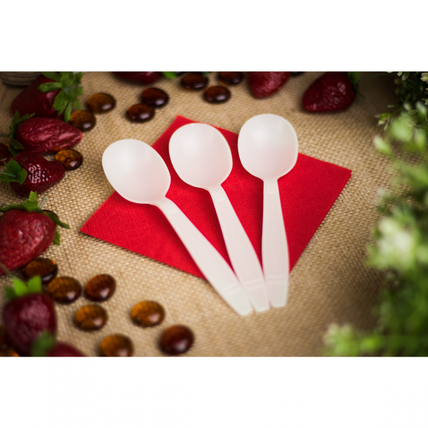 Karat Earth Heavy Weight Bio-Based Soup Spoons - 1,000 ct KE-U2022
