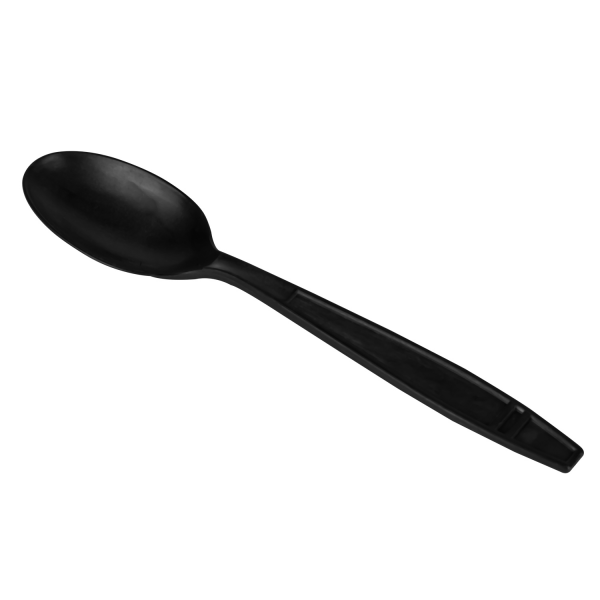 Karat Earth Heavy Weight Bio-Based Tea Spoons - Black - 1000 ct, KE-U2023B