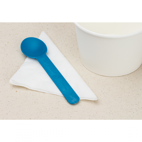 Karat Earth Heavy Weight Bio-Based Spoons - Teal Blue - 1,000 ct, KE-U2300 (Blue)