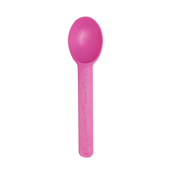 Karat Earth Heavy Weight Bio-Based Spoons - Pink - 1,000 ct, KE-U2300 (Pink)