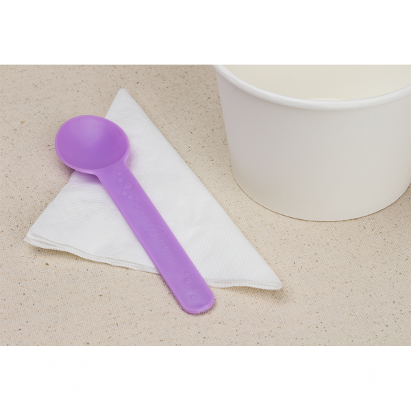 Karat Earth Heavy Weight Bio-Based Spoons - Lavender Purple - 1,000 ct, KE-U2300 (Purple)