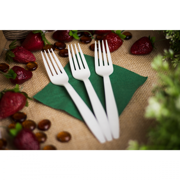 Karat Earth PLA Heavy Weight Compostable Forks - 1,000 ct