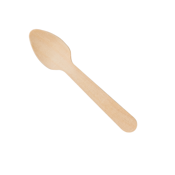 Karat Earth Wooden Compostable Heavy Weight Tasting Spoon - 4,000 ct