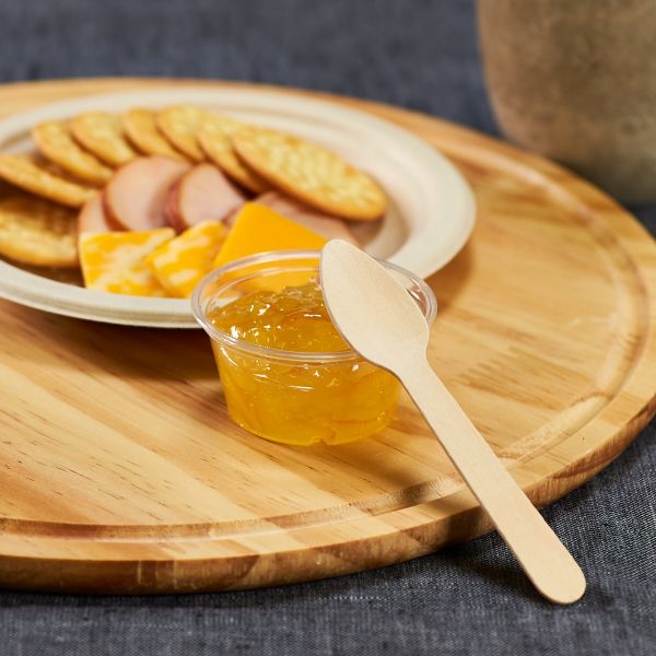 Karat Earth Wooden Compostable Heavy Weight Tasting Spoon - 4,000 ct