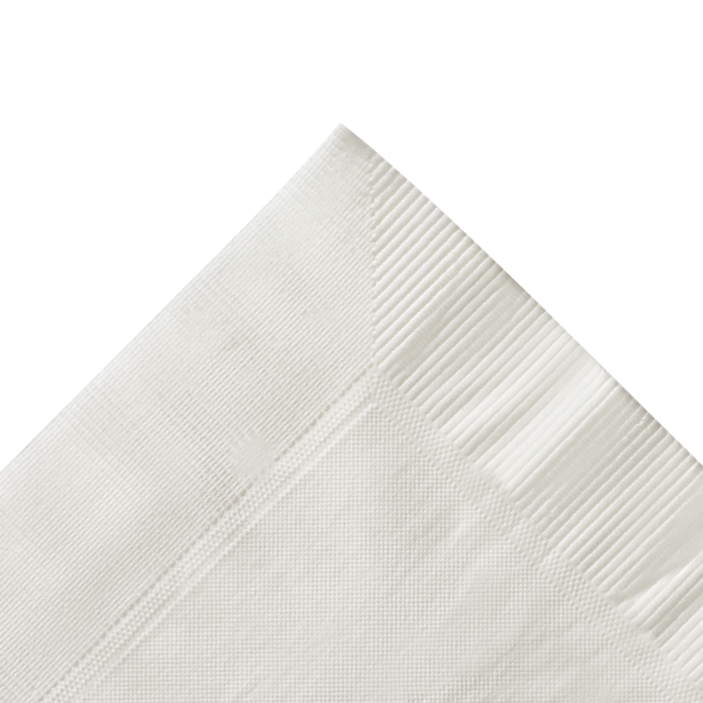 Karat 10"x10" Premium Beverage Napkins - White - 3,000 ct