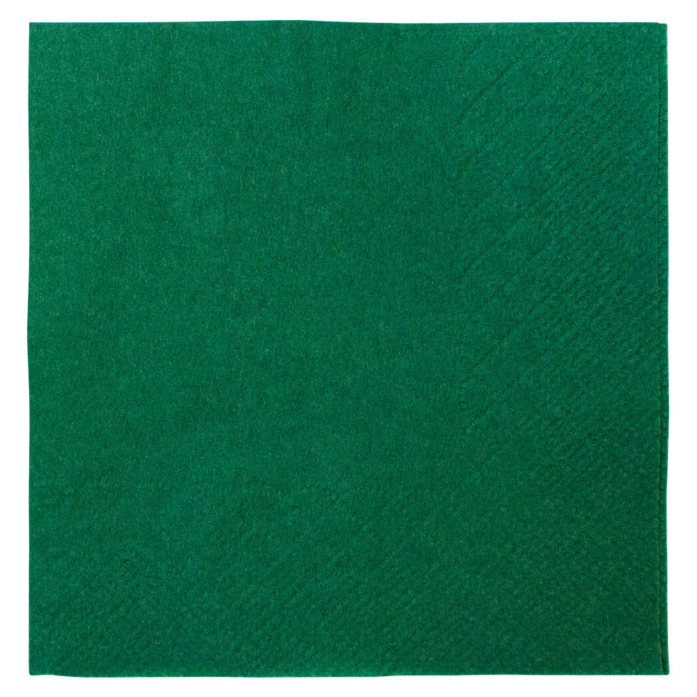 Karat 9.5"x9.5" Beverage Napkins - Green - 1,000 ct, KN-B9595-2GRE