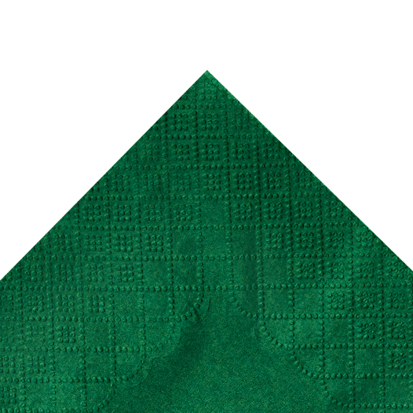 Karat 9.5"x9.5" Beverage Napkins - Green - 1,000 ct, KN-B9595-2GRE