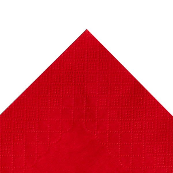 Karat 9.5"x9.5" Beverage Napkins - Red- 1,000 ct