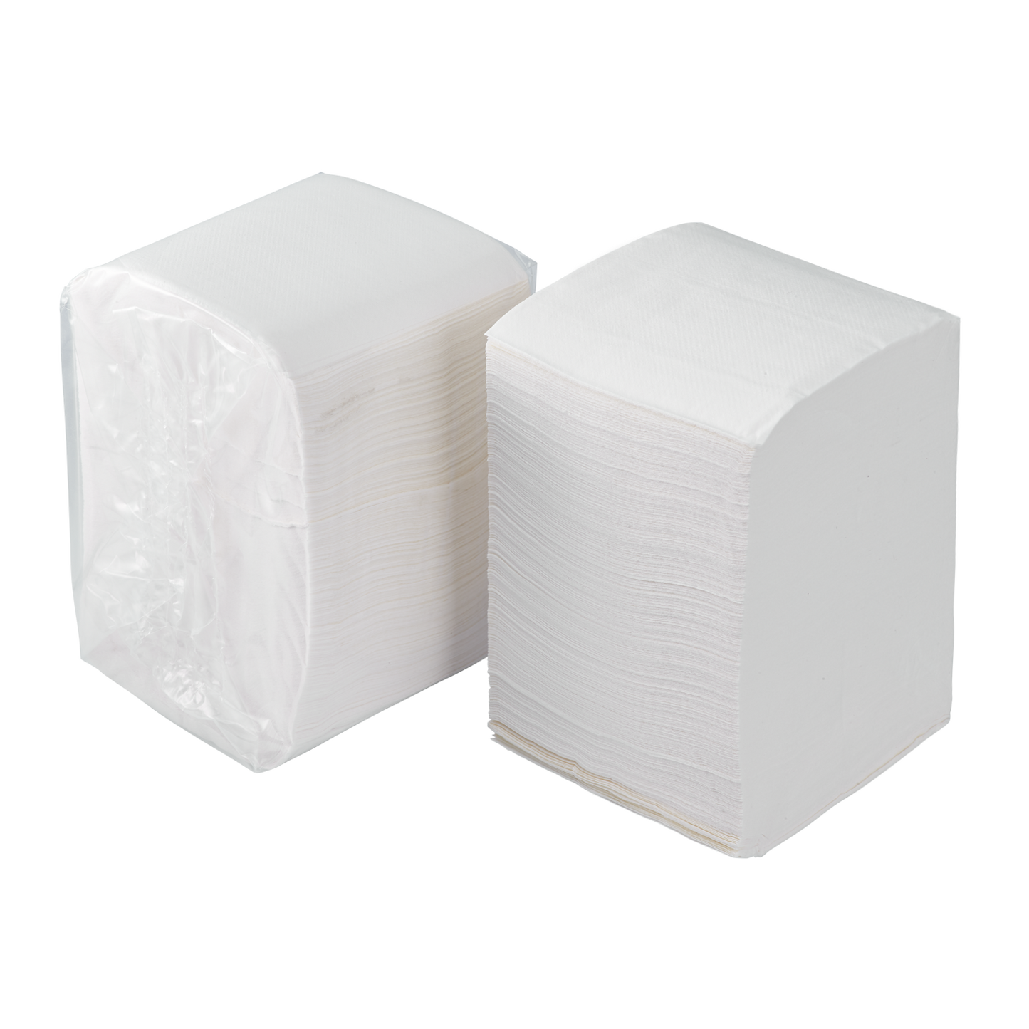 Karat 9"x9" Beverage Napkins - White - 4,000 ct, KN-B99-1W