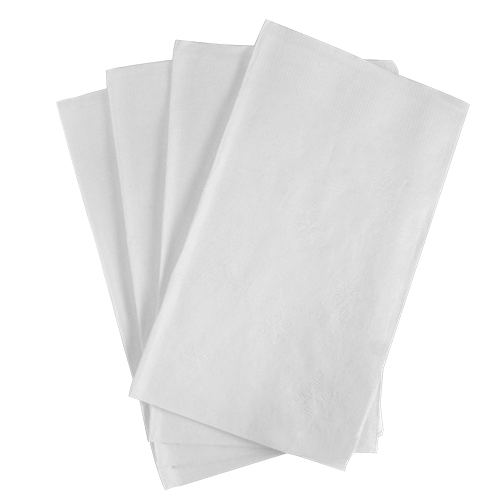 Karat 15"x17" 2 Ply Dinner Napkins - White - 3,000 ct