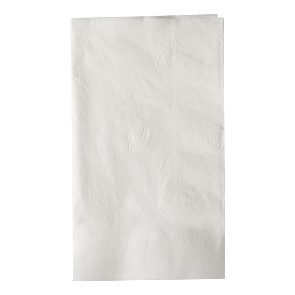 Karat 15"x17" 2 Ply Dinner Napkins - White - 3,000 ct