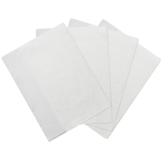 Karat 12"x13" Off-Fold Napkins or Mid-Fold Napkins - White - 6,000 ct