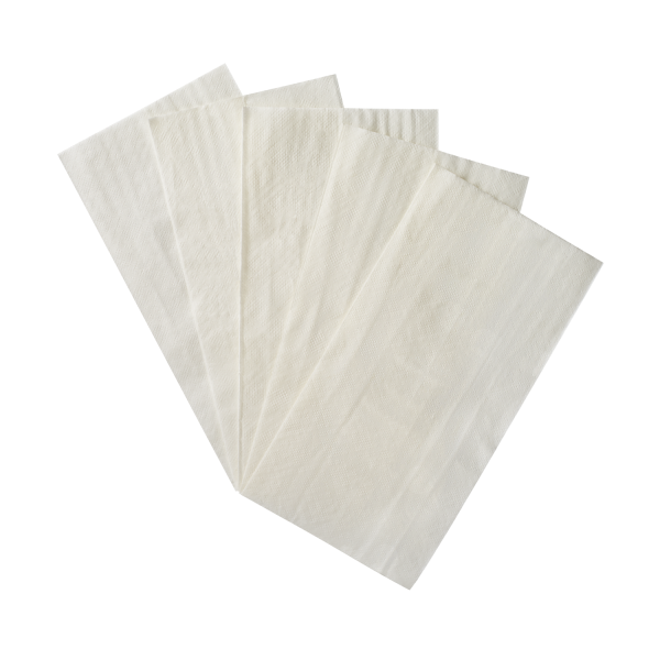 Karat 15"x17" 1 Ply Dinner Napkins - White - 3,000 ct