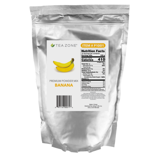 Tea Zone Banana Powder (2.2 lbs) Case Of 10