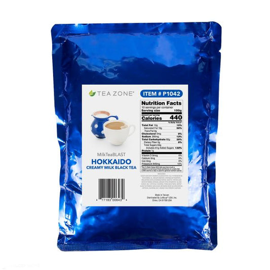 Tea Zone MilkTeaBLAST Hokkaido Creamy Milk Powder (2.2 lbs) Case Of 10