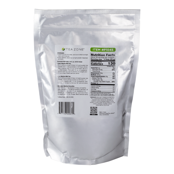 Tea Zone Matcha Green Tea Powder (2.2 lbs) Case Of 10