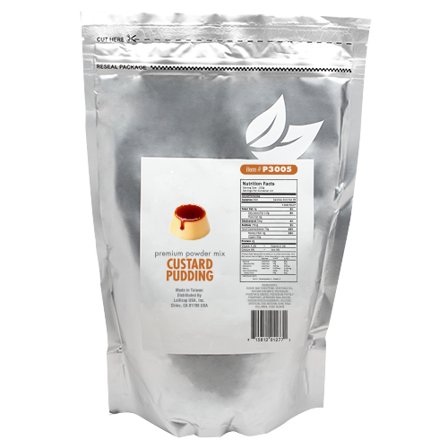 Tea Zone Custard Pudding Mix (2.2 lbs) Case Of 10