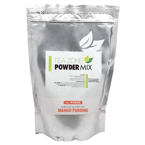 Tea Zone Mango Pudding Mix Powder (2.2 lbs) Case Of 10