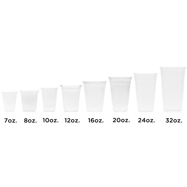 Karat 16oz PET Plastic Cold Cups (98mm) - 1,000 ct