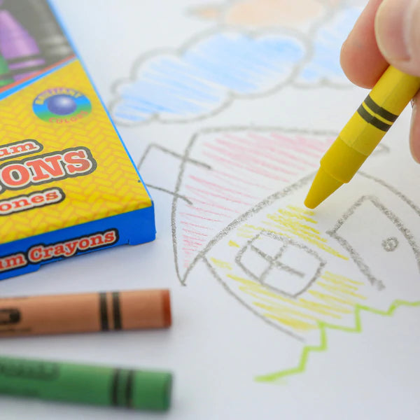 BAZIC 16 Color Premium Quality Crayons Sold in 24 Units