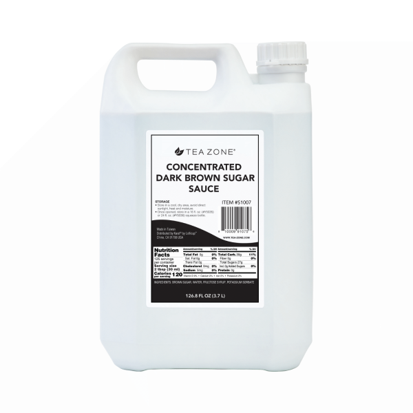 Tea Zone Concentrated Dark Brown Sugar Sauce- Case Of 4